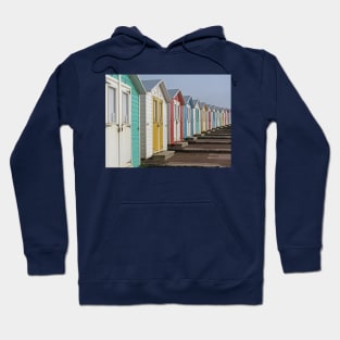 Beach Huts, Bude, June 2019 Hoodie